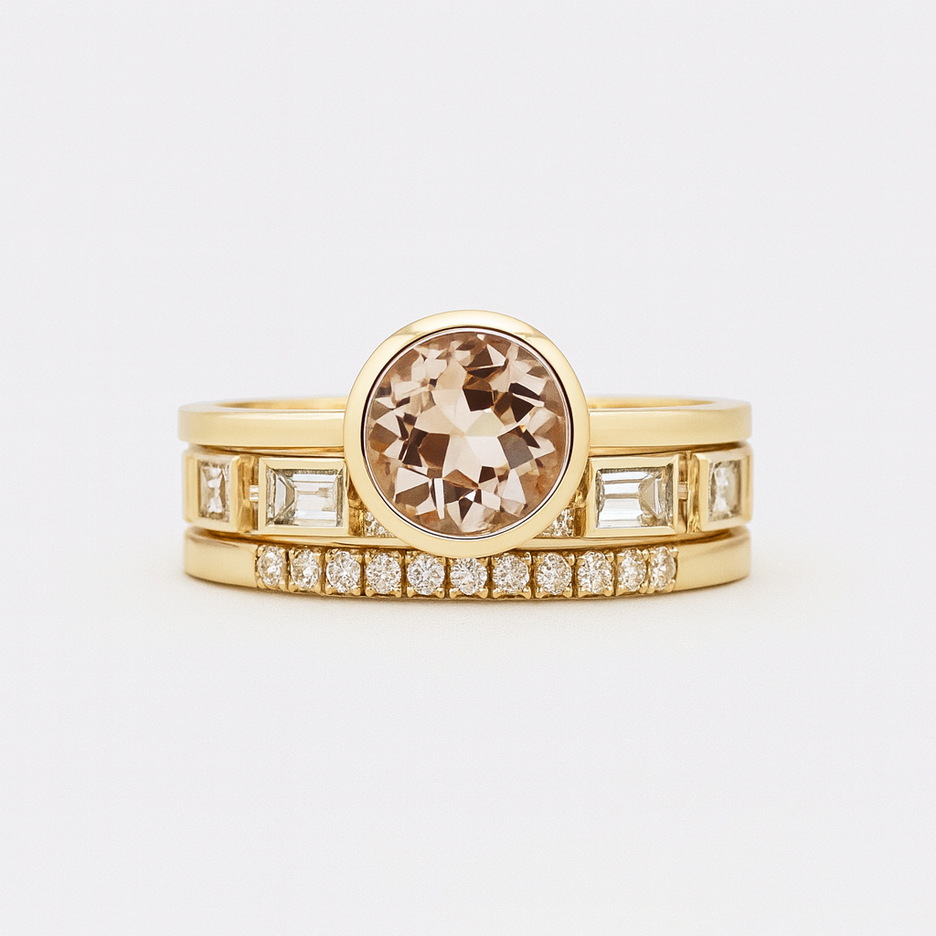 Colette - Crystal Ring Set