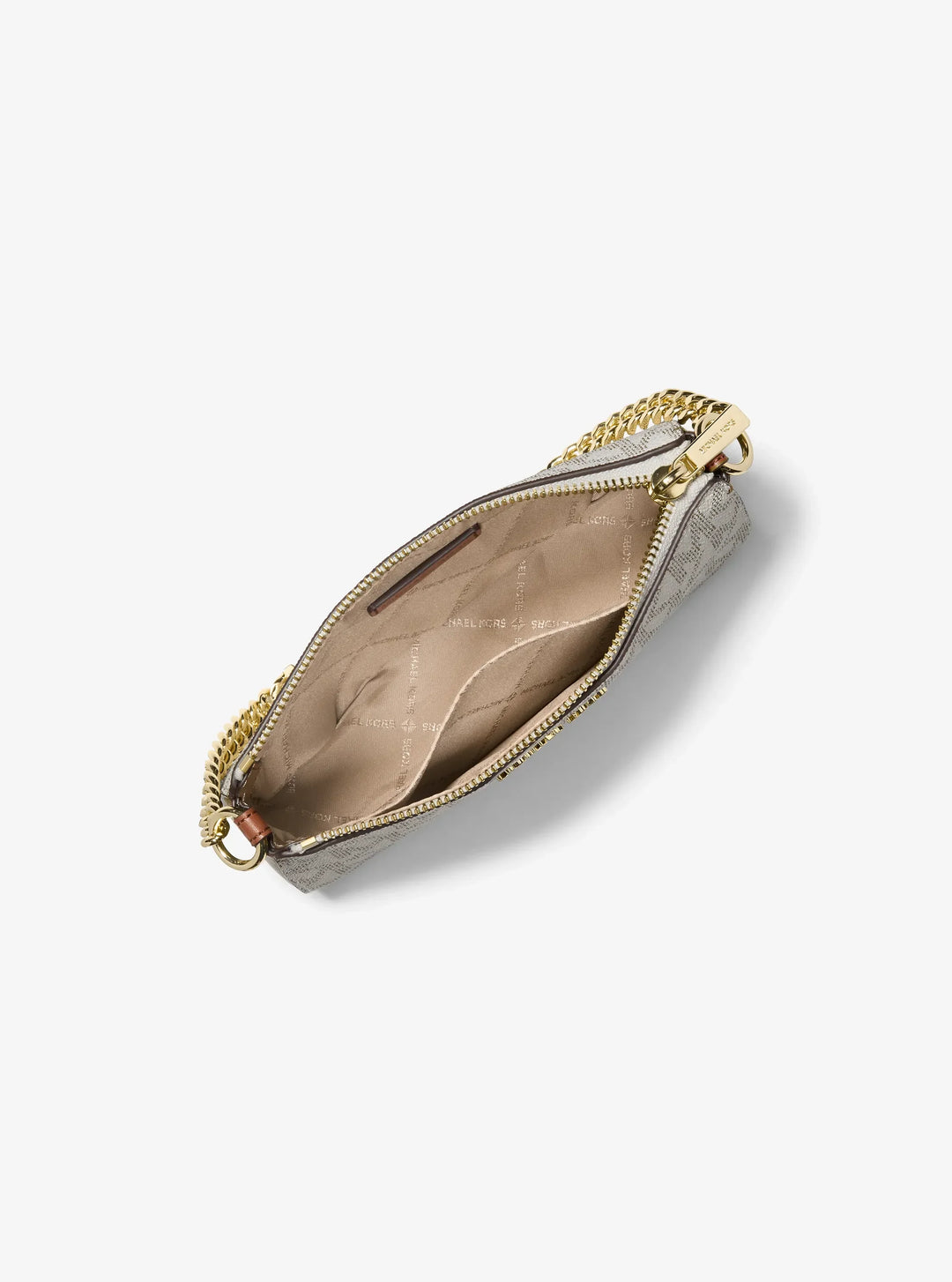 Michael Kors Jet Set Small Signature Logo Chain Pochette