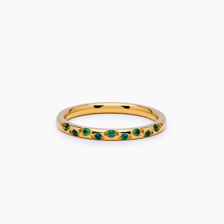 Celestial Birthstone Ring