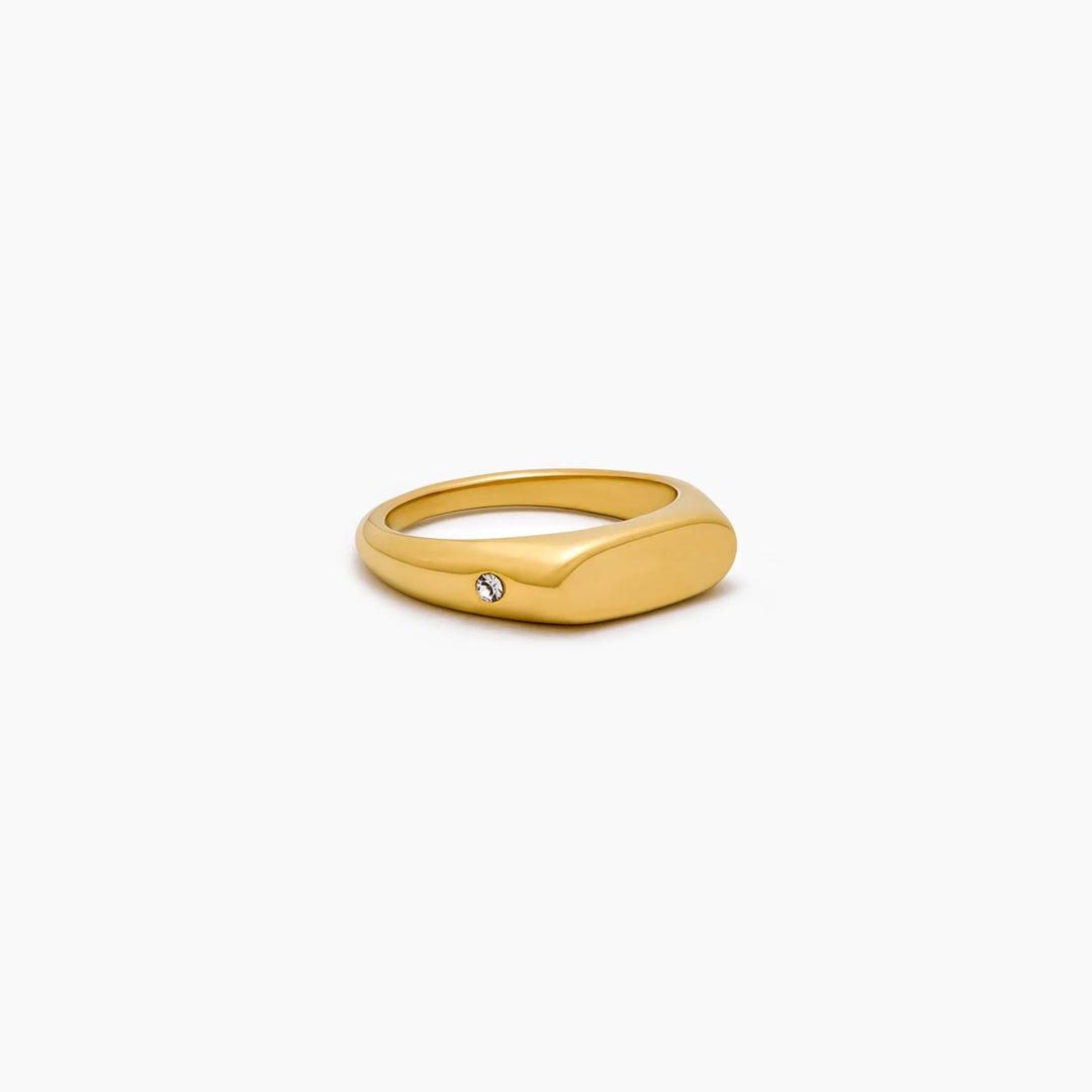 Twin Star Signet Ring