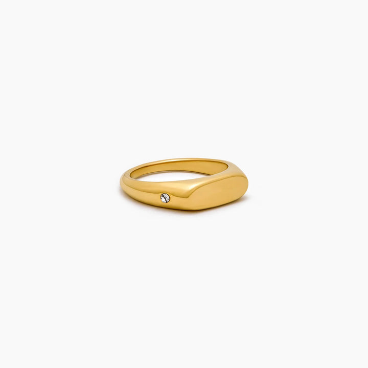 Twin Star Signet Ring