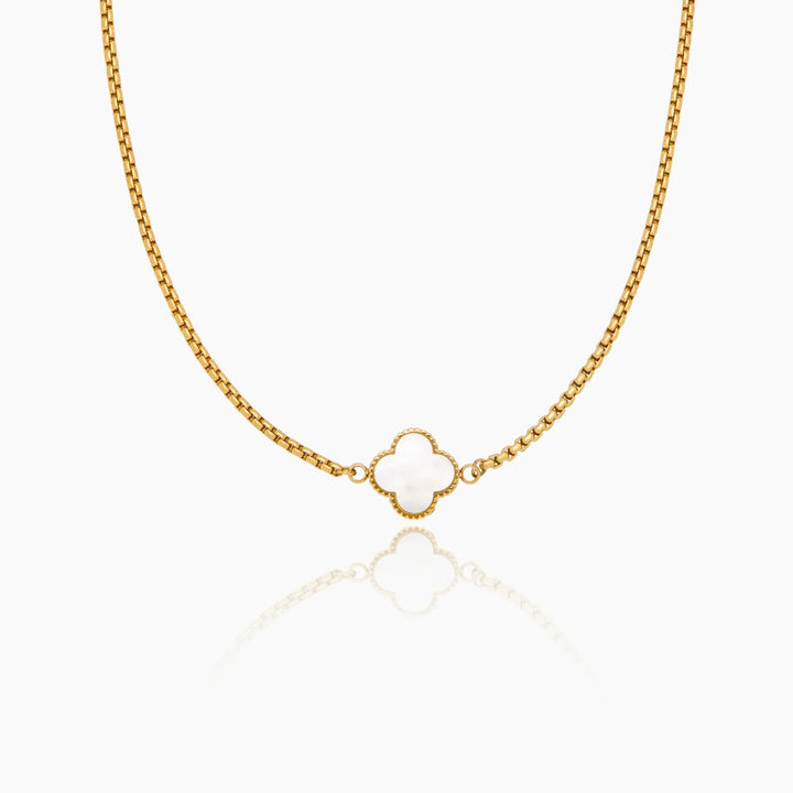 Pearl Clover Necklace