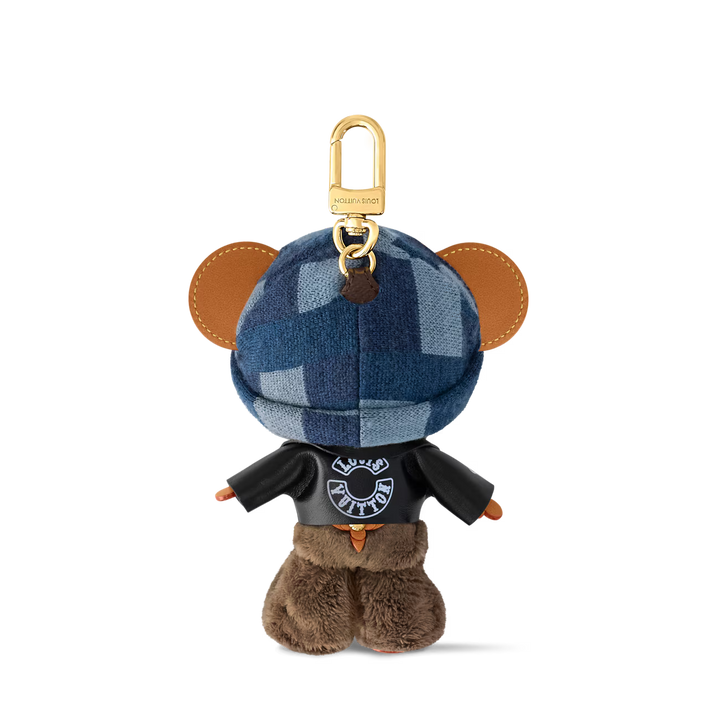 LV Louis Bear Bag Charm