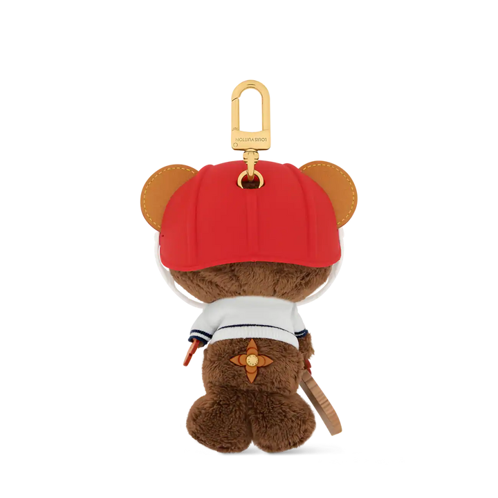 LV Louis Bear Bag Charm